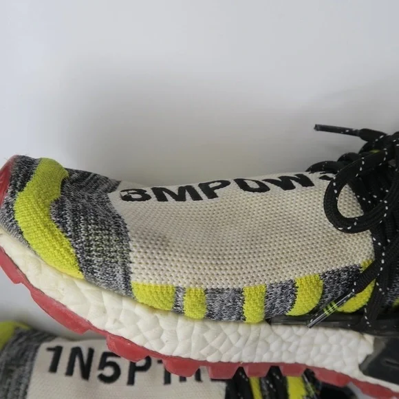 Adidas NMD Hu Pharrell‎ Solar Pack Red Sneakers Inspire Empower BB9527